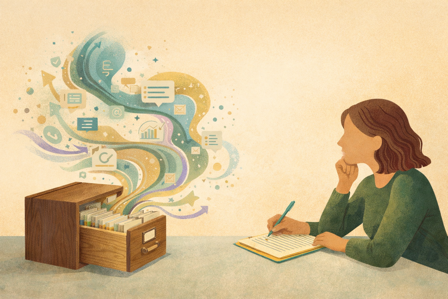 Human–AI Literacy Library header art